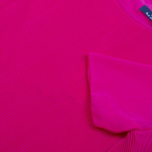 Womens Pink Pleated Blouse 28675 by PS Paul Smith from Hurleys
