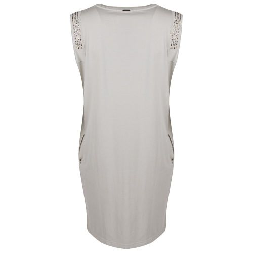 Womens Light Grey Jersey Branded Dress 24843 by Replay from Hurleys