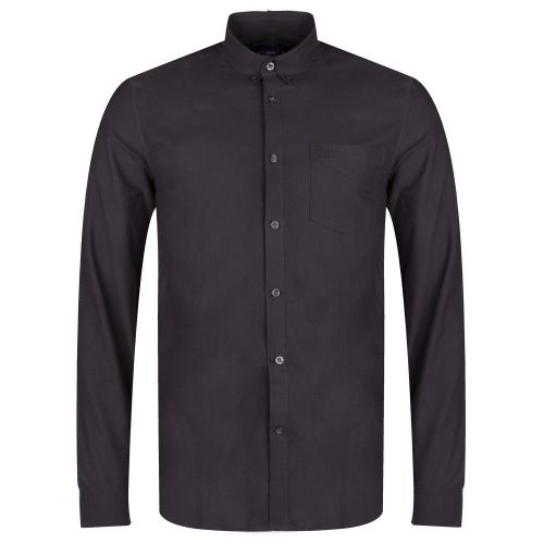 Mens Black Classic Oxford L/s Shirt 32028 by Fred Perry from Hurleys
