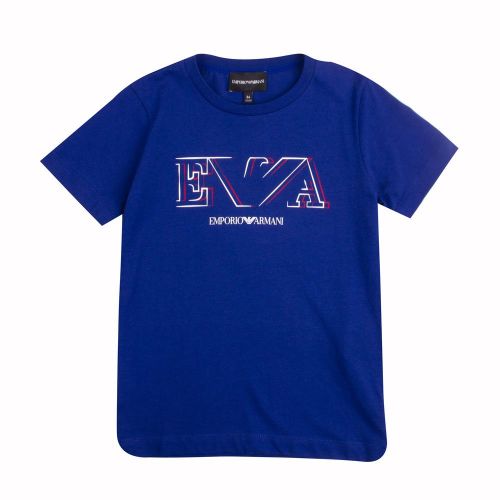 Boys Navy 2 Pack S/s T Shirts 82139 by Emporio Armani from Hurleys