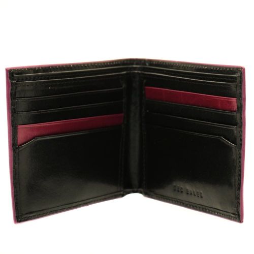 Mens Black Paintin Wallet 35398 by Ted Baker from Hurleys