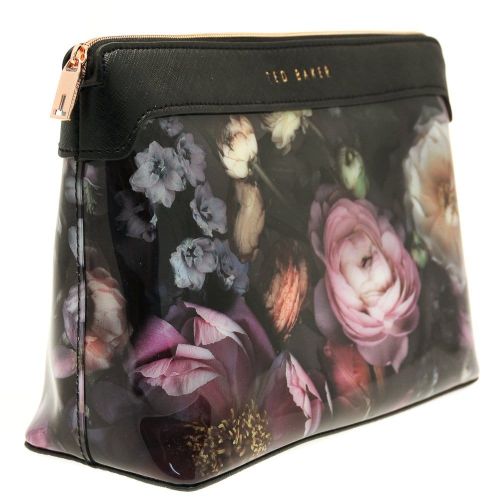 Womens Mid Grey Hudson Shadow Floral Extra Large Wash Bag 12109 by Ted Baker from Hurleys