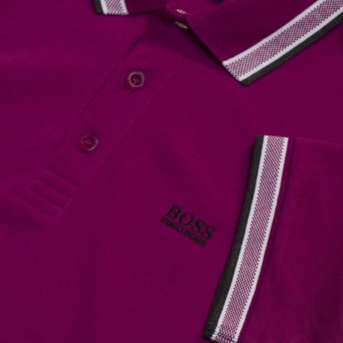 Athleisure Mens Pink Paddy Regular Fit S/s Polo Shirt 38744 by BOSS from Hurleys