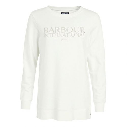 Womens Frost Charade Overlayer Sweat Top 100162 by Barbour International from Hurleys