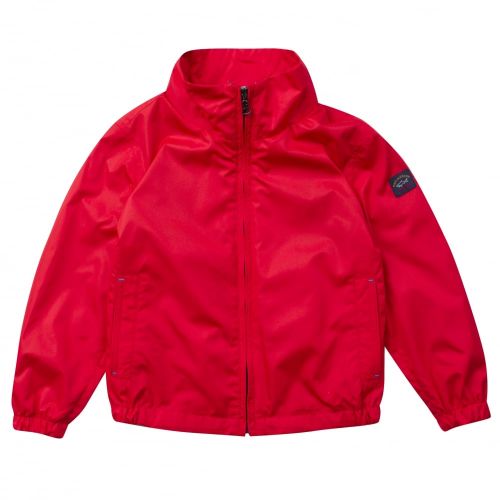 Boys Red Zip Through Jacket 24614 by Paul & Shark Cadets from Hurleys