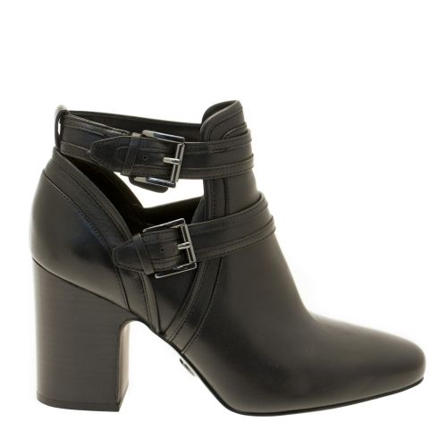 Womens Black Blazed Heeled Ankle Boots 27082 by Michael Kors from Hurleys
