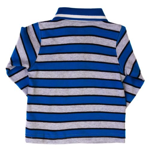 Baby Blue Striped L/s Polo Shirt 65530 by Timberland from Hurleys