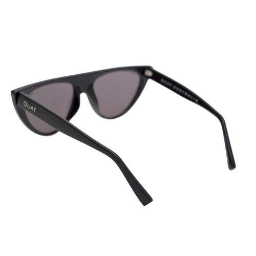 Womens Black/Smoke Run Away Sunglasses 29026 by Quay Australia from Hurleys