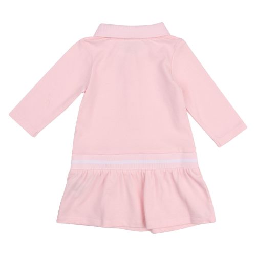 Baby Pale Pink Branded Polo Tennis Dress 45491 by BOSS from Hurleys