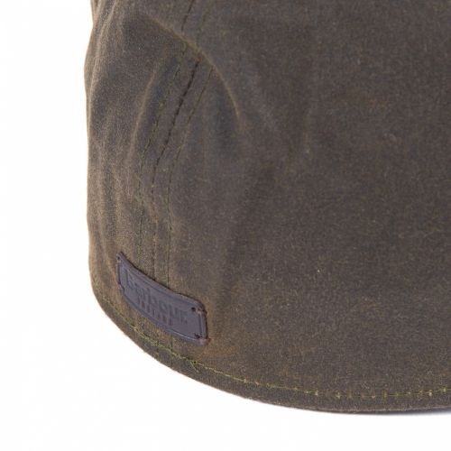 Mens Olive Portland Bakerboy Hat 47466 by Barbour from Hurleys