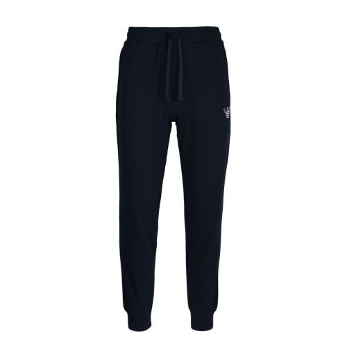Mens Navy Stretch Terry Sweat Pants 96432 by Emporio Armani Bodywear from Hurleys