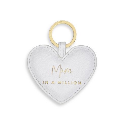 Grey Mum Heart Keyring Gift 84412 by Katie Loxton from Hurleys