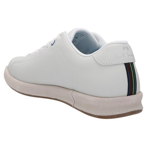 Mens White Bugs Leather Trainers 108633 by PS Paul Smith from Hurleys