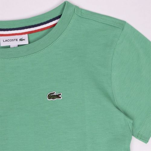 Boys Clover Green Classic S/s T Shirt 104915 by Lacoste from Hurleys