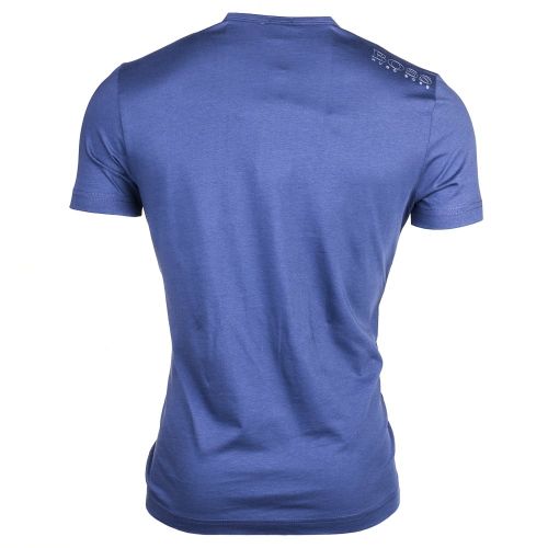 Mens Blue Tee Small Logo S/s Tee Shirt 68415 by BOSS Green from Hurleys