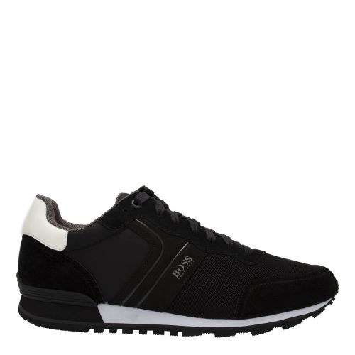 Athleisure Mens Black Parkour_Runn Trainers 75876 by BOSS from Hurleys