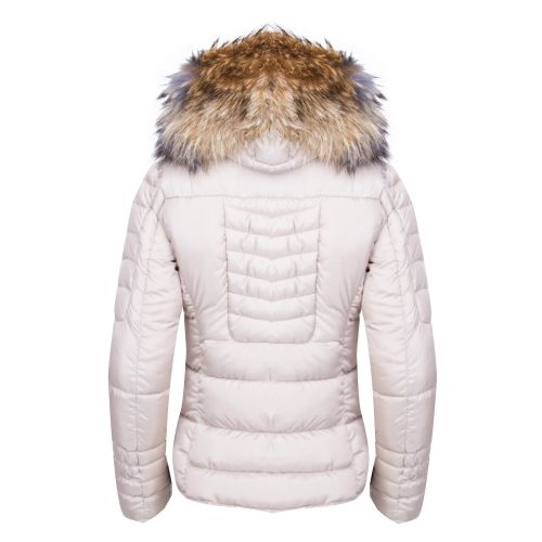 Womens Beige/Tri Colour B88 Short Padded Jacket 30947 by Froccella from Hurleys
