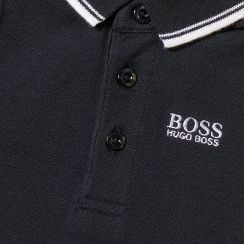 Baby Navy Tipped S/s Polo Shirt 37469 by BOSS from Hurleys