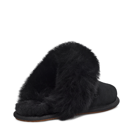 Womens Black UGG Slippers Scuff Sis 98052 by UGG from Hurleys