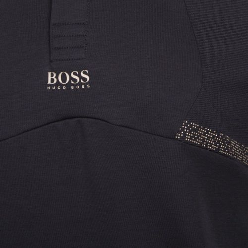 Athleisure Mens Black Paul Pixel Slim Fit S/s Polo Shirt 96439 by BOSS from Hurleys