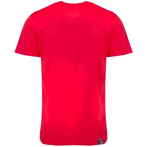 Mens Red Foil Circle Logo Slim Fit S/s T Shirt 35889 by Versace Jeans from Hurleys