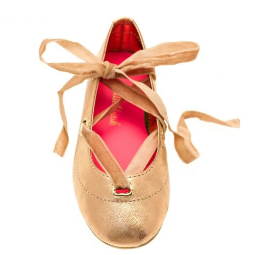 Girls Pink Ballerina Shoes (23-34) 13136 by Billieblush from Hurleys