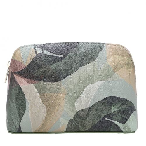 Womens Mid Green Lussy Forager Make Up Bag 96666 by Ted Baker from Hurleys