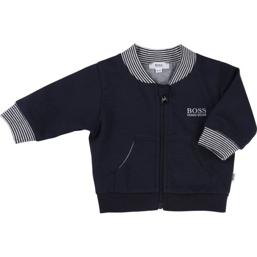 Baby Navy Tracksuit & Top Set 16647 by BOSS from Hurleys