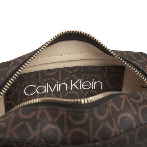 Womens Brown Mono Camera Bag 56136 by Calvin Klein from Hurleys