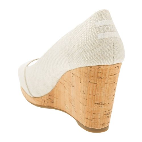 Womens Natural Yarn Dye Wedges 8626 by Toms from Hurleys
