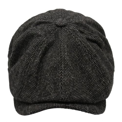 Mens Black Jazzed Bakerboy Hat 94501 by Ted Baker from Hurleys