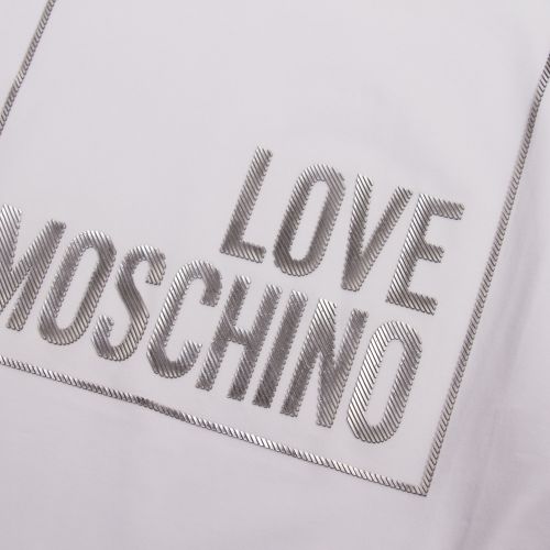 Mens Optical White Logo Box S/s T Shirt 56817 by Love Moschino from Hurleys