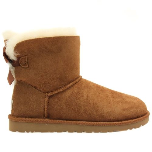 Australia Womens Chestnut Mini Bailey Bow Boots 7752 by UGG from Hurleys