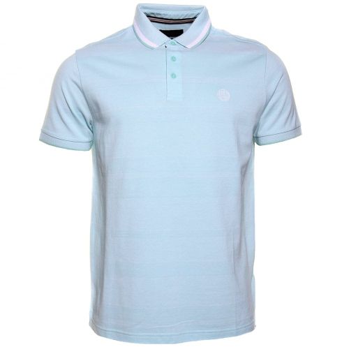 Mens Cambridge Blue Oxford Regular Fit S/s Polo Shirt 42221 by Henri Lloyd from Hurleys