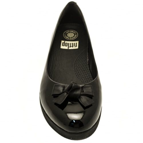 Womens Black Bow Superballerina™ 66903 by FitFlop from Hurleys