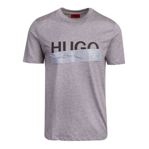 Mens Grey Dicagolino S/s T Shirt 81112 by HUGO from Hurleys