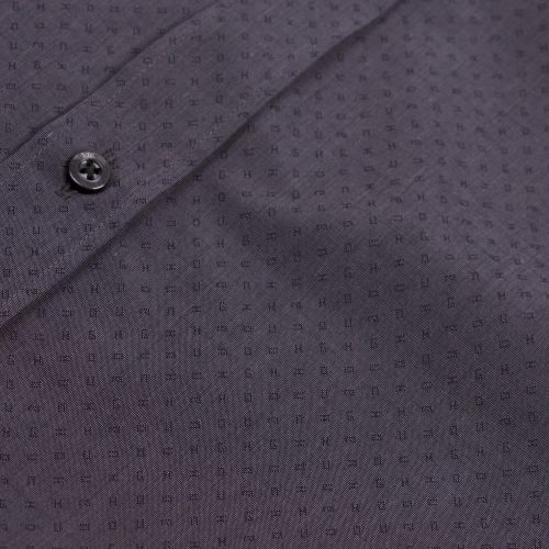Mens Dark Grey Elisha02 Extra Slim Fit L/s Shirt 45003 by HUGO from Hurleys
