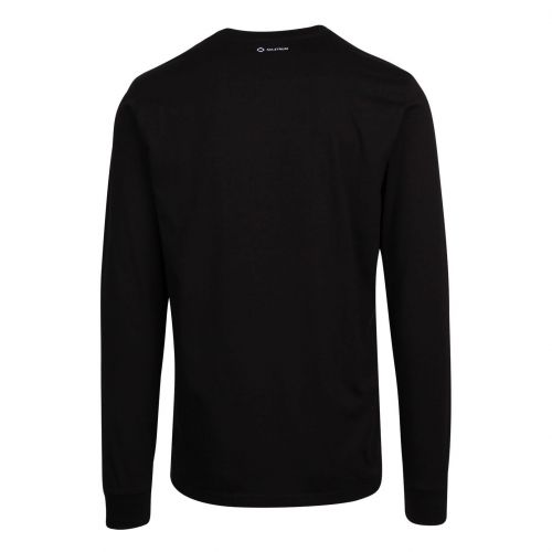 Mens Jet Black Icon L/s T Shirt 77075 by MA.STRUM from Hurleys