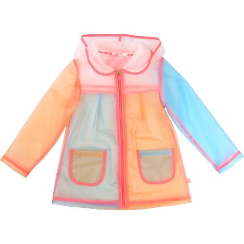 Girls Assorted Colourblock Rain Coat 71141 by Billieblush from Hurleys