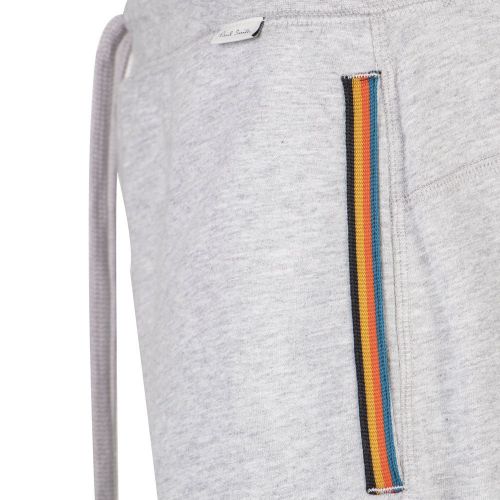 Mens Grey Lounge Artist Stripe Jersey Pants 97690 by PS Paul Smith from Hurleys
