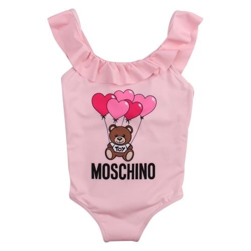 Girls Sugar Rose Toy Balloon Swimsuit 58437 by Moschino from Hurleys
