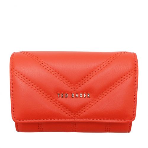 Womens Red Ayvill Leather Quilted Small Purse 100435 by Ted Baker from Hurleys