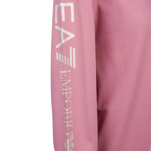 Womens Foxglove Branded Arm Sweat Top 85713 by EA7 from Hurleys