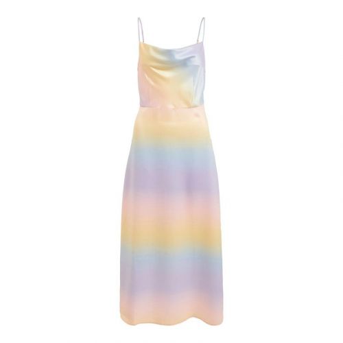 Womens Pastel Lilac Vitone Rainbow Slip Maxi Dress 107644 by Vila from Hurleys