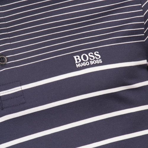 Mens Navy Paule 2 S/s Polo Shirt 8204 by BOSS from Hurleys