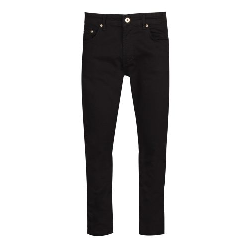 Mens Black Branded Narrow Slim Fit Jeans 43635 by Versace Jeans Couture from Hurleys