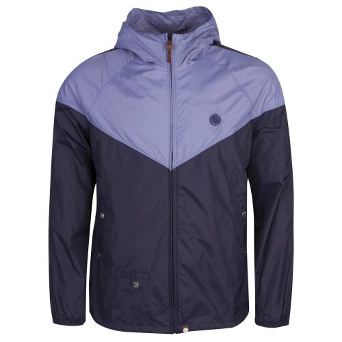Mens Blue Contrast Jacket 26169 by Pretty Green from Hurleys