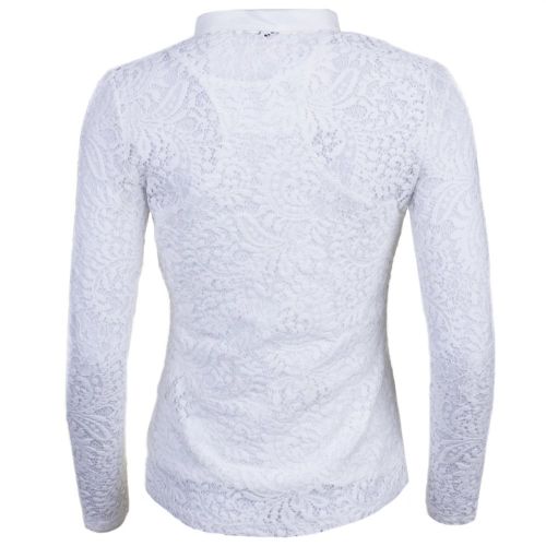 Womens Ivory Toni Lace L/s Shirt 67594 by Forever Unique from Hurleys