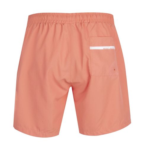 Mens Salmon Dolphin Side Logo Swim Shorts 74116 by BOSS from Hurleys