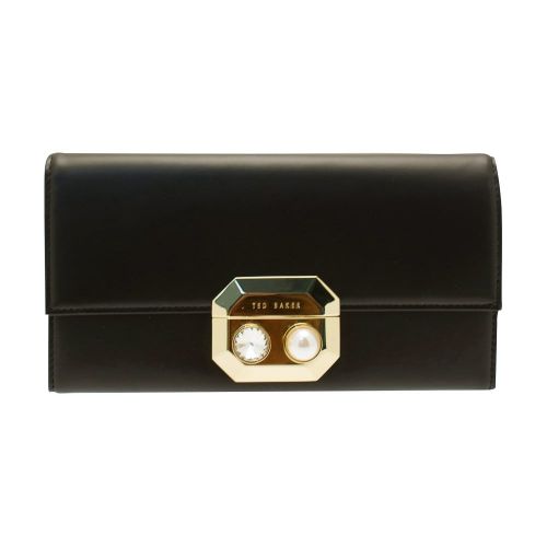 Womens Black Pammy Lock Front Purse 71973 by Ted Baker from Hurleys